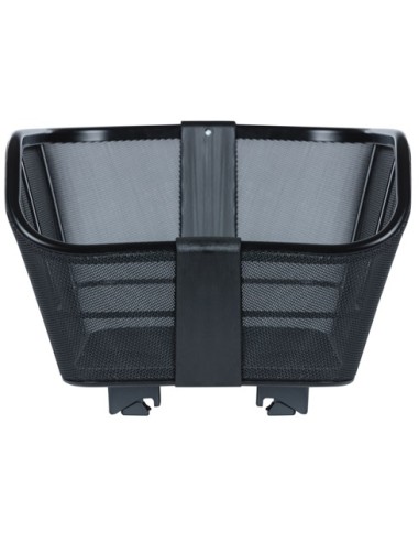 Fahrradkorb für Gepäckträger Basil Cento Tech Fiber WSL 21 Liter 46 x 34 x 25  cm - Solid Black
