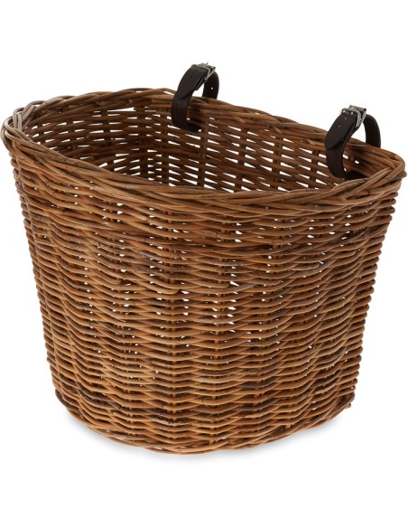 Rattan Fahrradkorb Basil Darcy L 41 x 35 x 34 cm - Natur