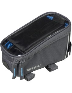 Rahmentasche Basil Sport Design 1 Liter 19 x 11 x 11 cm - Grau