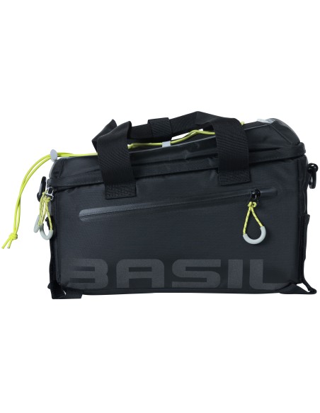 Tasche für Gepäckträger Basil Miles 7 Liter 32 x 19 x 21 cm - Schwarz