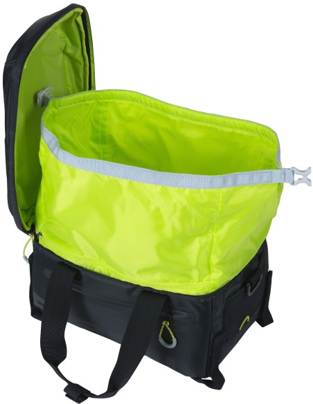 Tasche für Gepäckträger Basil Miles 7 Liter 32 x 19 x 21 cm - Schwarz