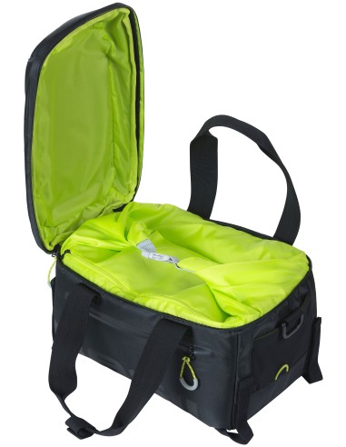 Tasche für Gepäckträger Basil Miles 7 Liter 32 x 19 x 21 cm - Schwarz