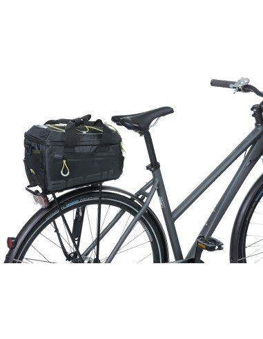 Tasche für Gepäckträger Basil Miles 7 Liter 32 x 19 x 21 cm - Schwarz
