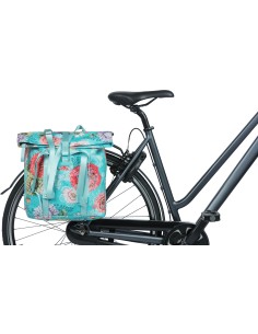 Fahrradtasche Basil Bloom Field Shopper 20 Liter 30 x 15 x 38 cm - sky blue