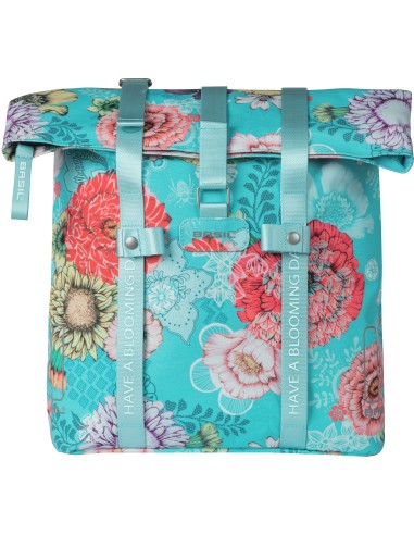 Fahrradtasche Basil Bloom Field Shopper 20 Liter 30 x 15 x 38 cm - sky blue