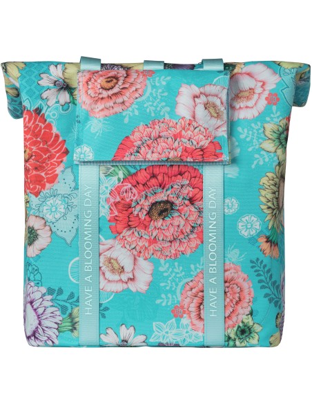 Fahrradtasche Basil Bloom Field Shopper 20 Liter 30 x 15 x 38 cm - sky blue