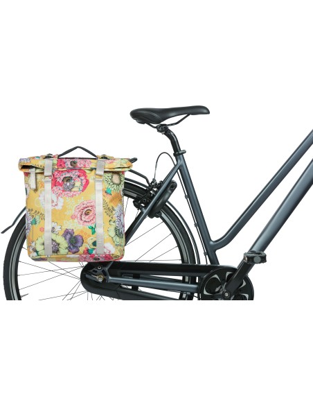 Doppelpacktasche Basil Bloom Field Double MIK 35 Liter 30 x 15 x 33 cm - honey yellow