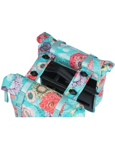 Doppelpacktasche Basil Bloom Field Double MIK 35 Liter 30 x 15 x 33 cm - sky blue