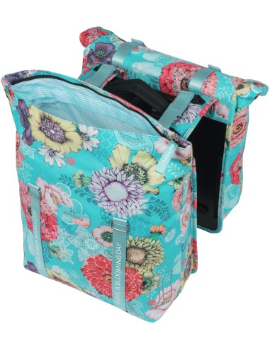 Doppelpacktasche Basil Bloom Field Double MIK 35 Liter 30 x 15 x 33 cm - sky blue