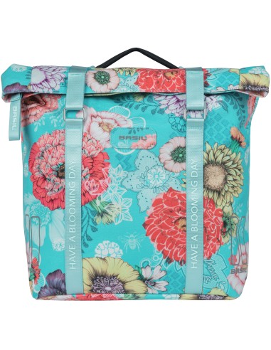 Doppelpacktasche Basil Bloom Field Double MIK 35 Liter 30 x 15 x 33 cm - sky blue