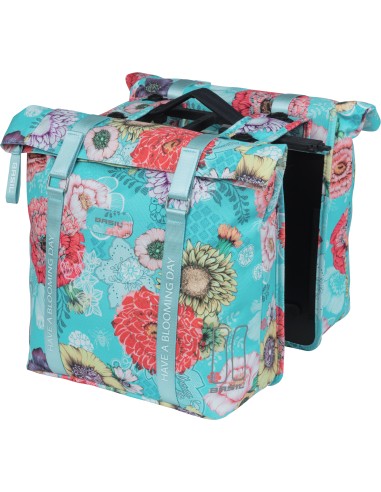 Doppelpacktasche Basil Bloom Field Double MIK 35 Liter 30 x 15 x 33 cm - sky blue