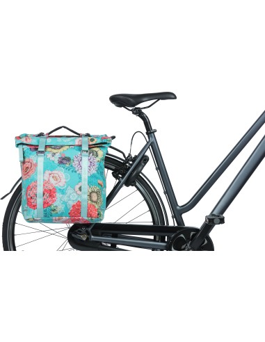 Doppelpacktasche Basil Bloom Field Double MIK 35 Liter 30 x 15 x 33 cm - sky blue