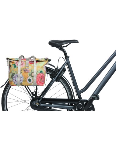 Fahrradtasche Basil Bloom Field KF-hook MIK 11 Liter 29 x 15 x 28 cm - yellow