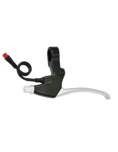 Paar Bremshebel Saccon LEBK74A5P0S E-Bike mit Bremsunterbrecher - Schwarz/Silber