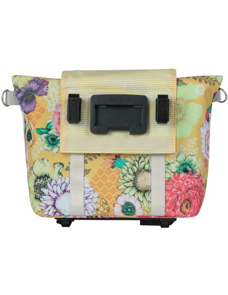Fahrradtasche Basil Bloom Field KF-hook MIK 11 Liter 29 x 15 x 28 cm - yellow