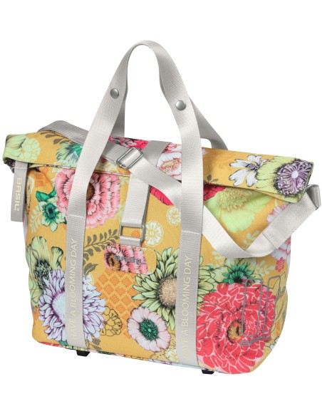 Fahrradtasche Basil Bloom Field KF-hook MIK 11 Liter 29 x 15 x 28 cm - yellow
