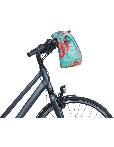 Fahrradtasche Basil Bloom Field KF-hook MIK 11 Liter 29 x 15 x 28 cm - sky blue
