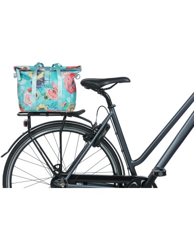 Fahrradtasche Basil Bloom Field KF-hook MIK 11 Liter 29 x 15 x 28 cm - sky blue