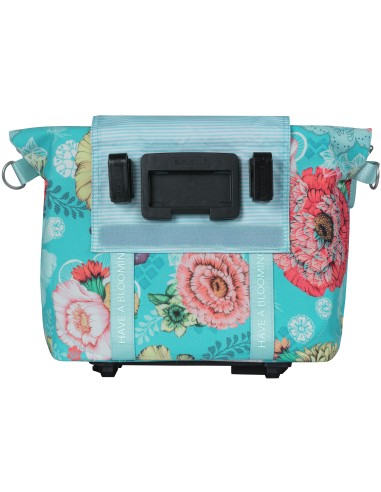 Fahrradtasche Basil Bloom Field KF-hook MIK 11 Liter 29 x 15 x 28 cm - sky blue