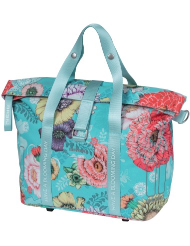 Fahrradtasche Basil Bloom Field KF-hook MIK 11 Liter 29 x 15 x 28 cm - sky blue