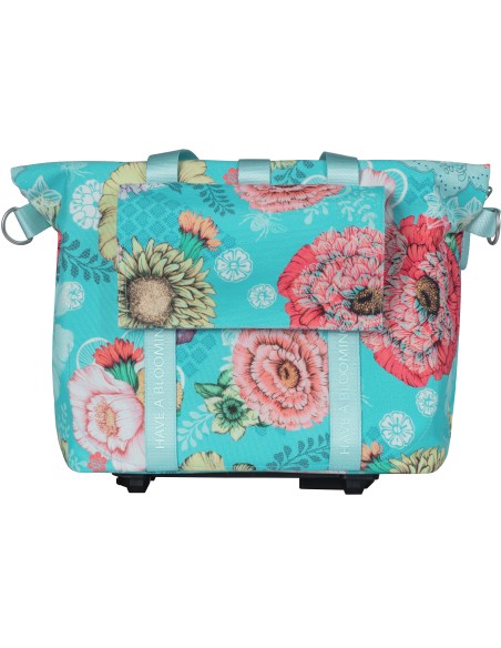 Fahrradtasche Basil Bloom Field KF-hook MIK 11 Liter 29 x 15 x 28 cm - sky blue
