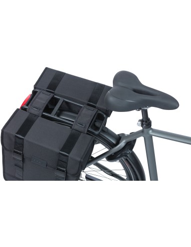 Doppelpacktasche Basil Tour Double 28 Liter 34 x 14 x 34 cm - Schwarz
