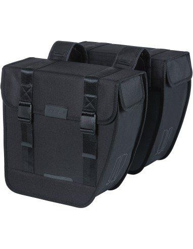 Doppelpacktasche Basil Tour Double 28 Liter 34 x 14 x 34 cm - Schwarz