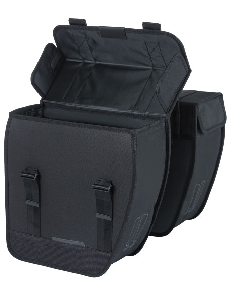 Doppelpacktasche Basil Tour Double 28 Liter 34 x 14 x 34 cm - Schwarz