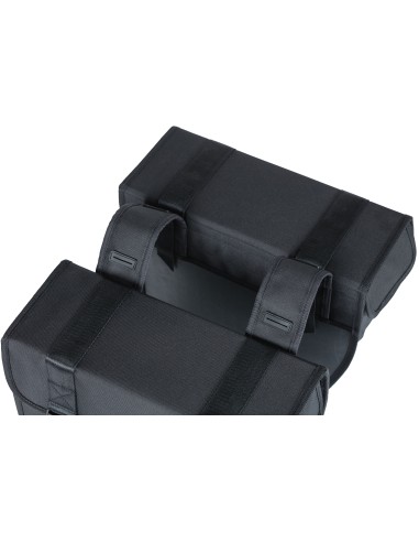 Doppelpacktasche Basil Tour Double 28 Liter 34 x 14 x 34 cm - Schwarz