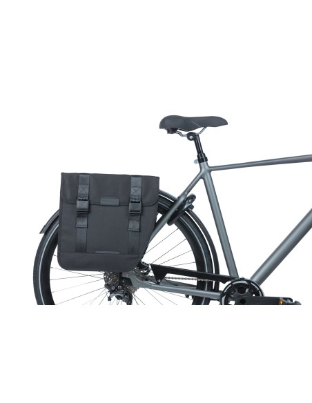 Doppelpacktasche Basil Tour Double XL 35 Liter 34 x 14 x 35 cm - Schwarz