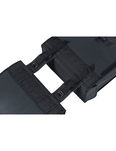 Doppelpacktasche Basil Tour Double XL 35 Liter 34 x 14 x 35 cm - Schwarz