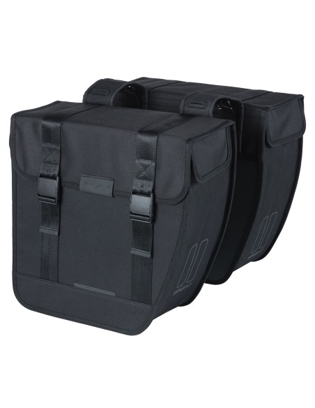 Doppelpacktasche Basil Tour Double XL 35 Liter 34 x 14 x 35 cm - Schwarz