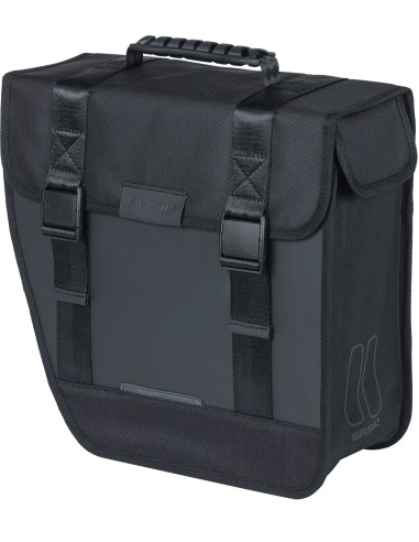 Fahrradtasche Basil Tour Waterproof Left 14 Liter 34 x 14 x 34 cm  - Schwarz