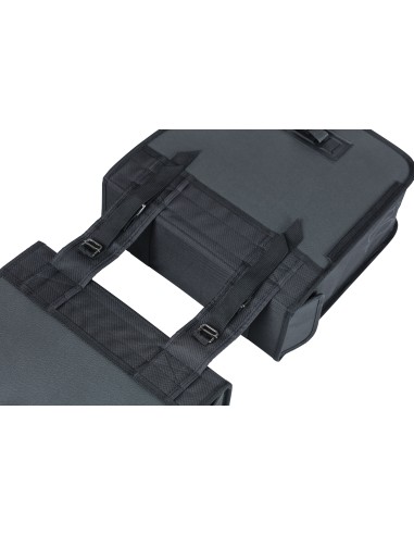 Doppelpacktasche Basil Tour Waterproof 28 Liter 34 x 14 x 34 cm - Schwarz