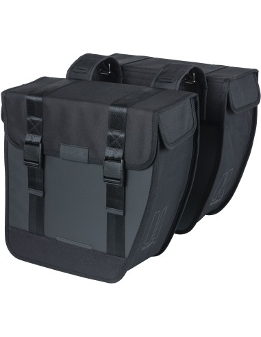Doppelpacktasche Basil Tour Waterproof XL 35 Liter 34 x 14 x 34 cm - Schwarz