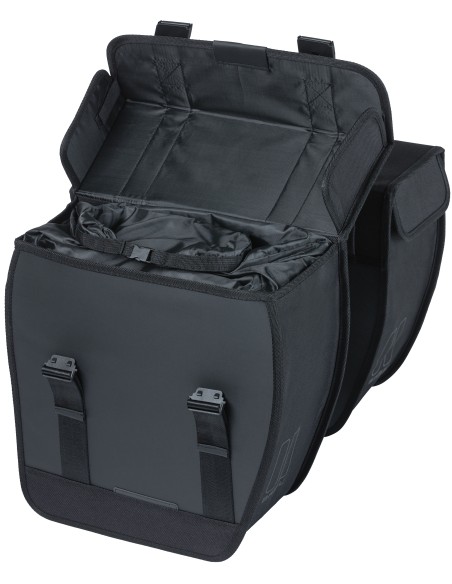 Doppelpacktasche Basil Tour Waterproof XL 35 Liter 34 x 14 x 34 cm - Schwarz