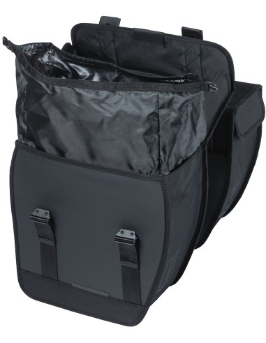 Doppelpacktasche Basil Tour Waterproof XL 35 Liter 34 x 14 x 34 cm - Schwarz