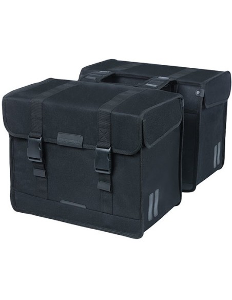 Doppelpacktasche Basil Kavan Eco Classic 58 Liter 37 x 24 x 33 cm - Schwarz