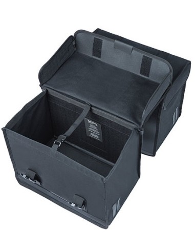 Doppelpacktasche Basil Kavan Eco Classic 58 Liter 37 x 24 x 33 cm - Schwarz
