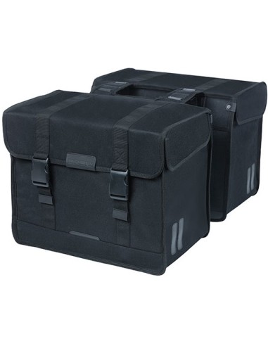 Doppelpacktasche Basil Kavan Eco Classic 68 Liter 40 x 25 x 33 cm - Schwarz