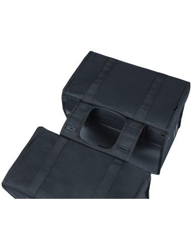 Doppelpacktasche Basil Kavan Eco Classic 68 Liter 40 x 25 x 33 cm - Schwarz