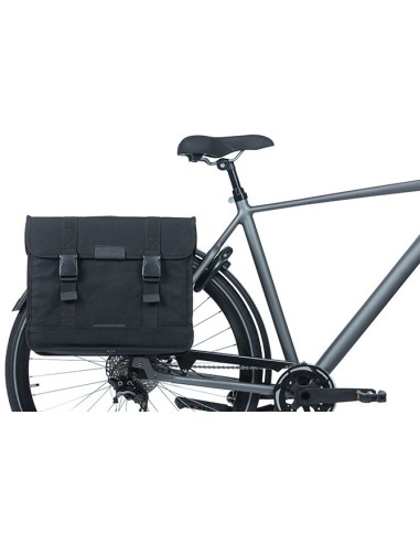 Doppelpacktasche Basil Kavan Eco Classic 68 Liter 40 x 25 x 33 cm - Schwarz