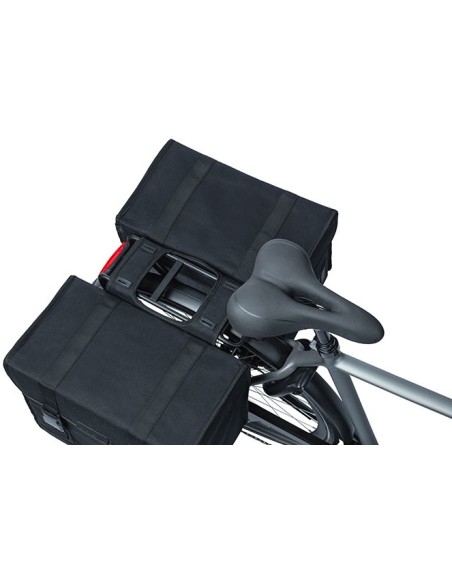 Doppelpacktasche Basil Kavan Eco Classic 68 Liter 40 x 25 x 33 cm - Schwarz