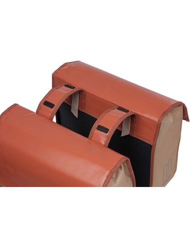 Doppelpacktasche Basil Urban Load 48-53 Liter 40 x 17 x 46 cm - terra red/rose