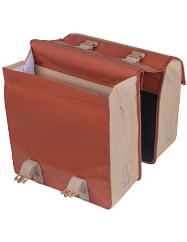 Doppelpacktasche Basil Urban Load 48-53 Liter 40 x 17 x 46 cm - terra red/rose