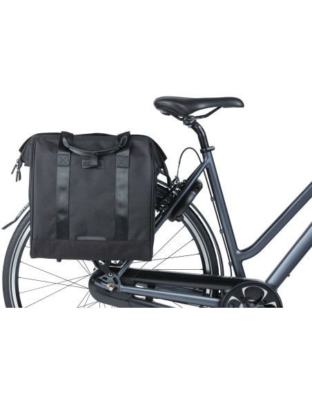 Fahrradtasche Basil Grand 23 liter 34 x 19 x 35 cm - Schwarz