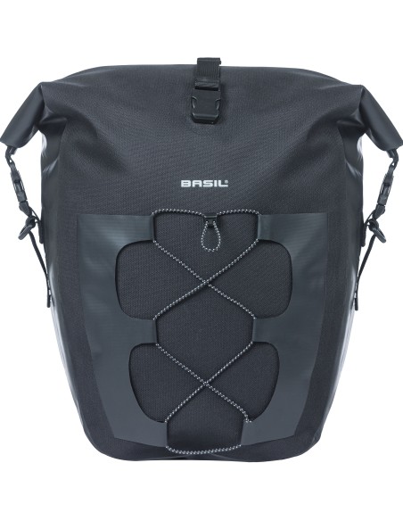 Fahrradtasche Basil Navigator Waterproof 25-31 Liter 32 x 15 x 37 cm - Schwarz