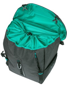 Fahrradtasche Basil Discovery 365D L 20 Liter 30 x 17 x 36 cm - Schwarz
