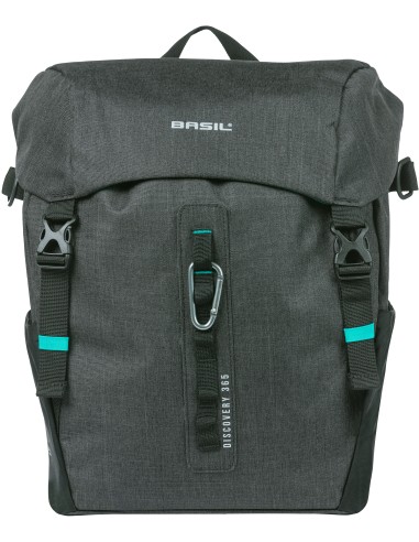 Fahrradtasche Basil Discovery 365D L 20 Liter 30 x 17 x 36 cm - Schwarz