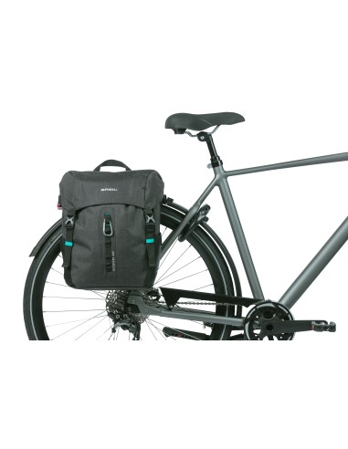 Fahrradtasche Basil Discovery 365D L 20 Liter 30 x 17 x 36 cm - Schwarz